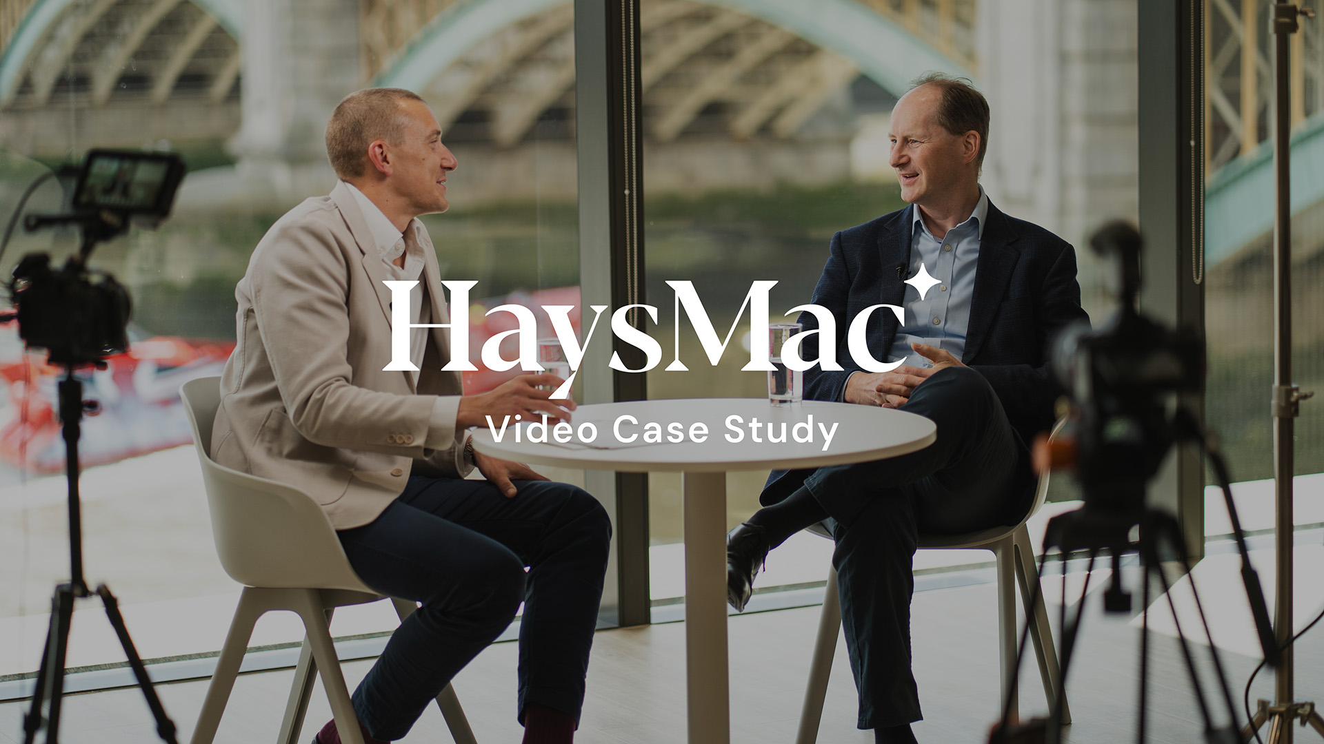 HaysMac interview in their London office overlooking the Thames