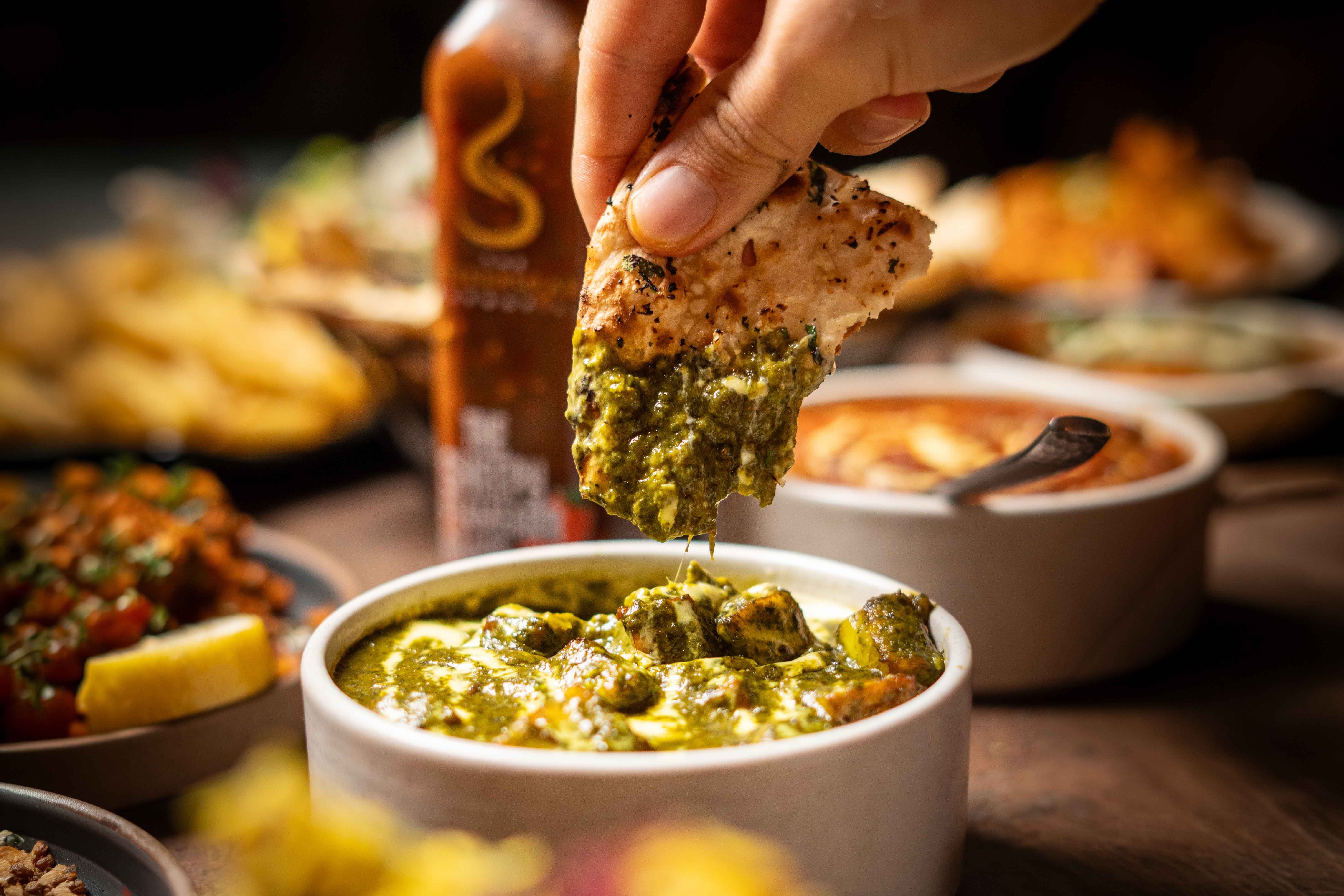 Social media food campaign content