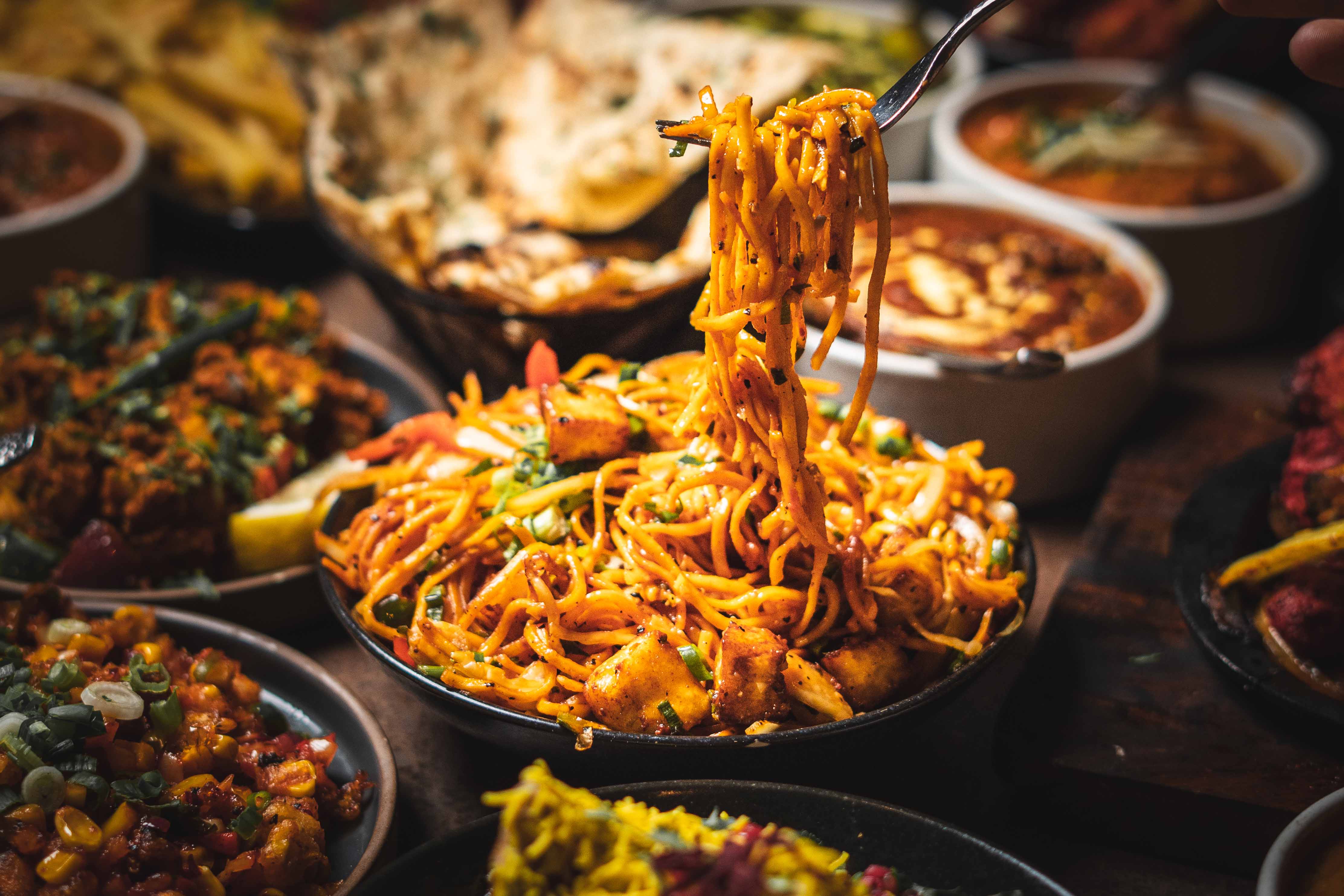 Restaurant interior and food photography