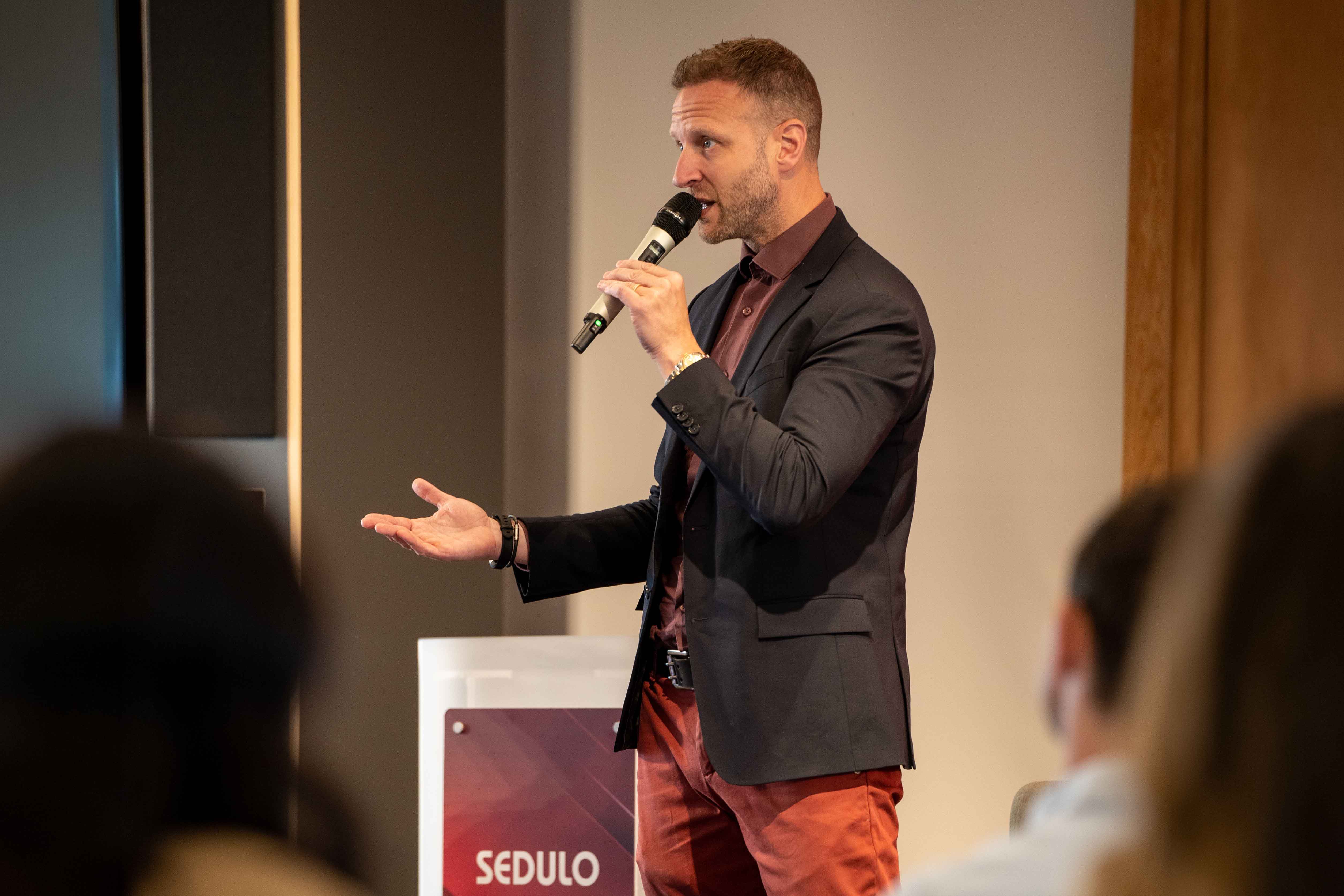 Business conference keynote speaker