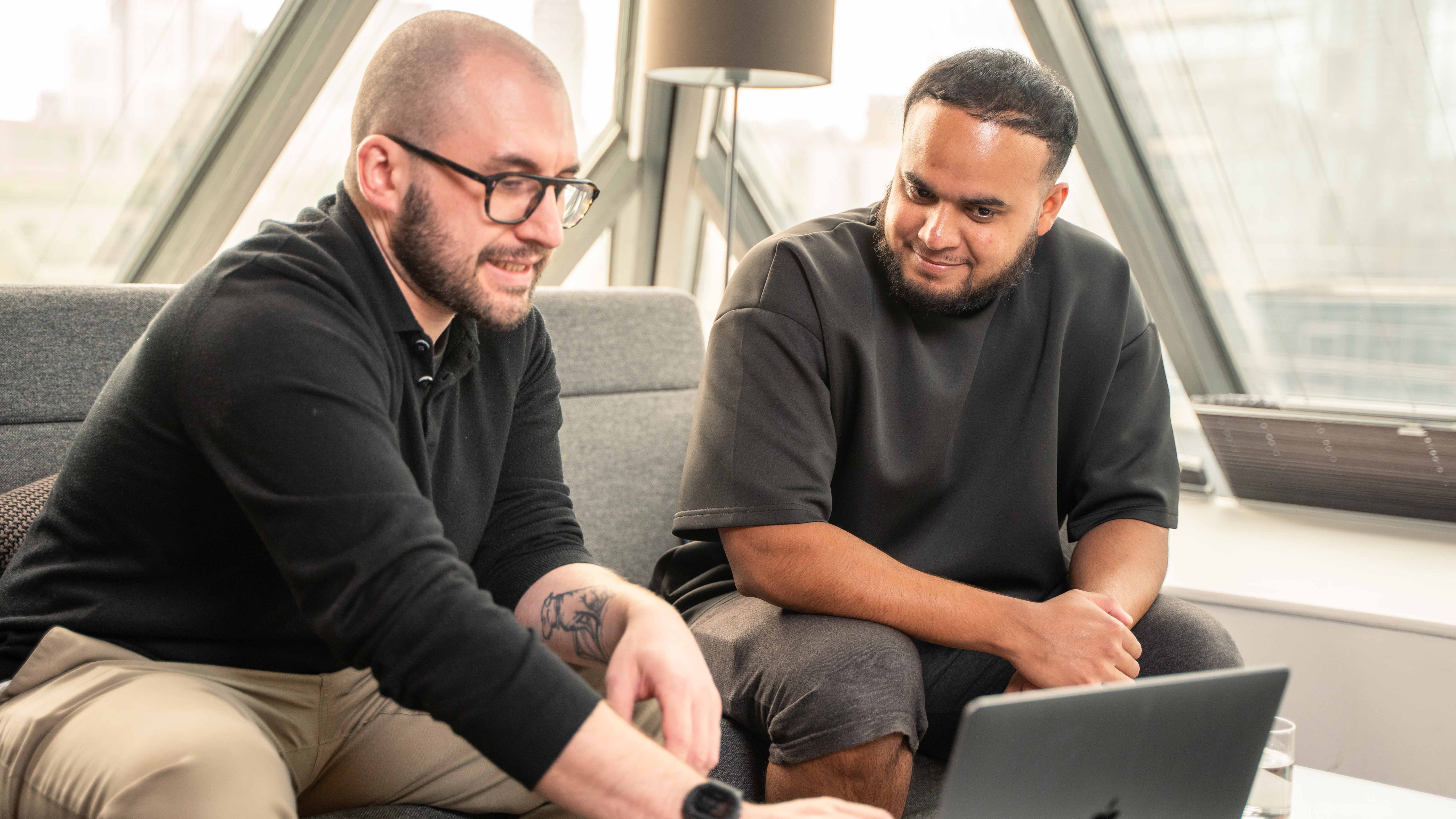 Professional office team