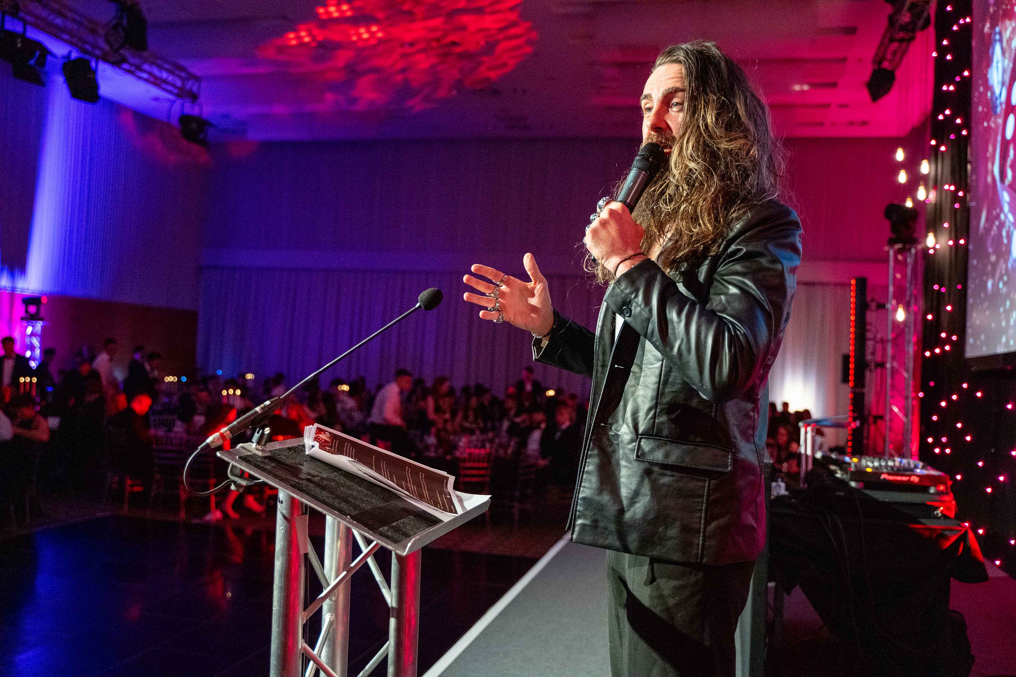 Awards ceremony photography