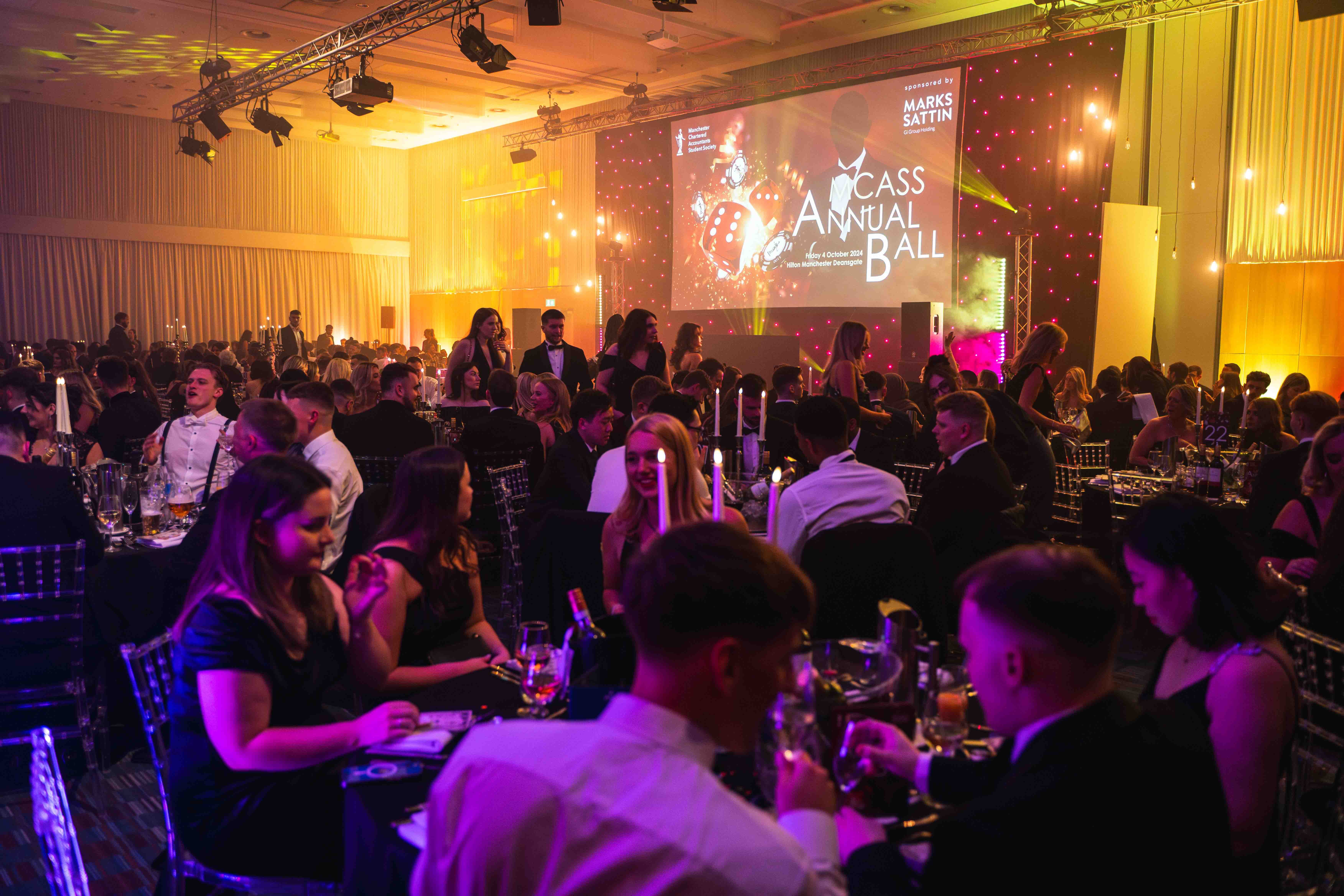 Evening gala event photography