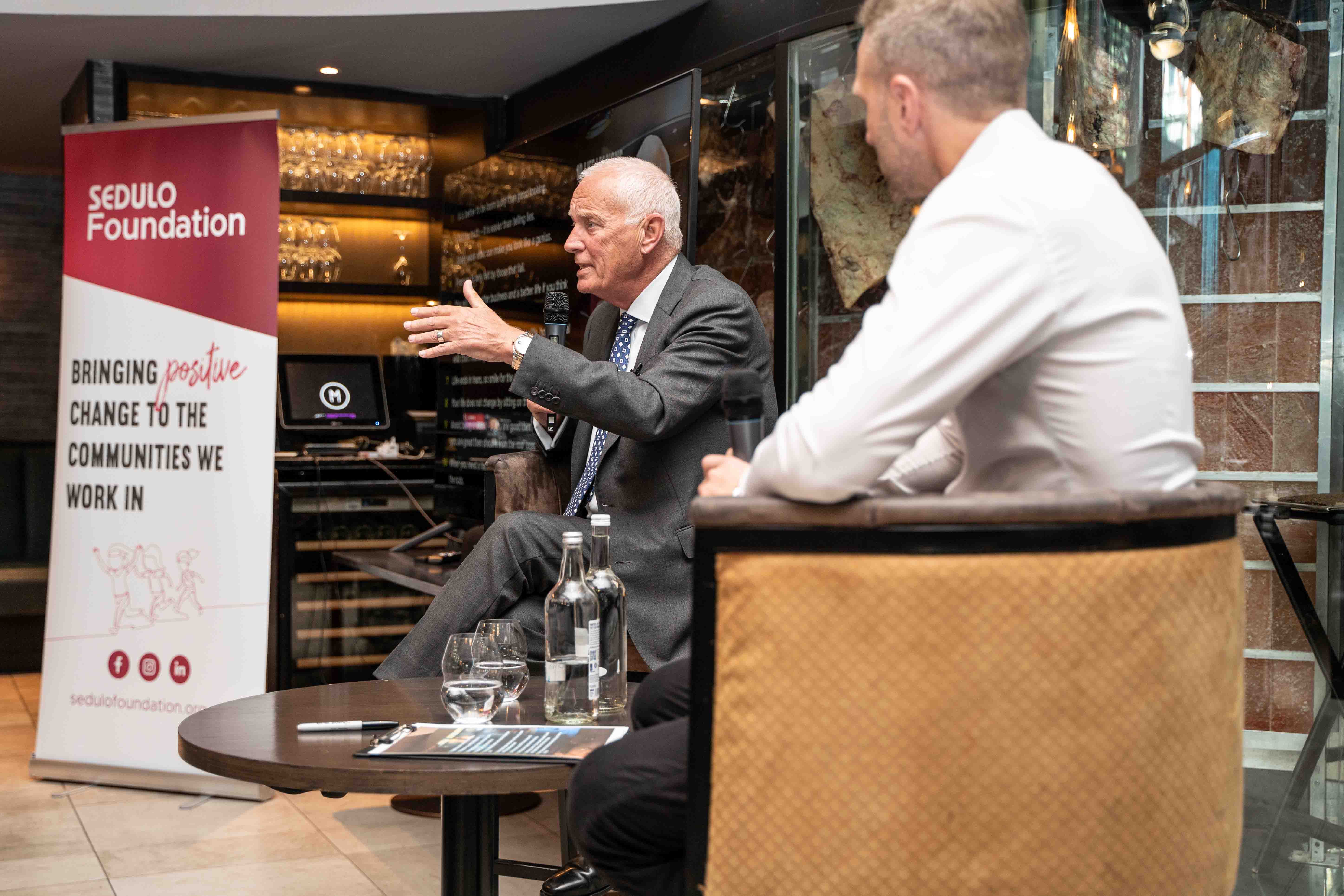 Corporate dinner event