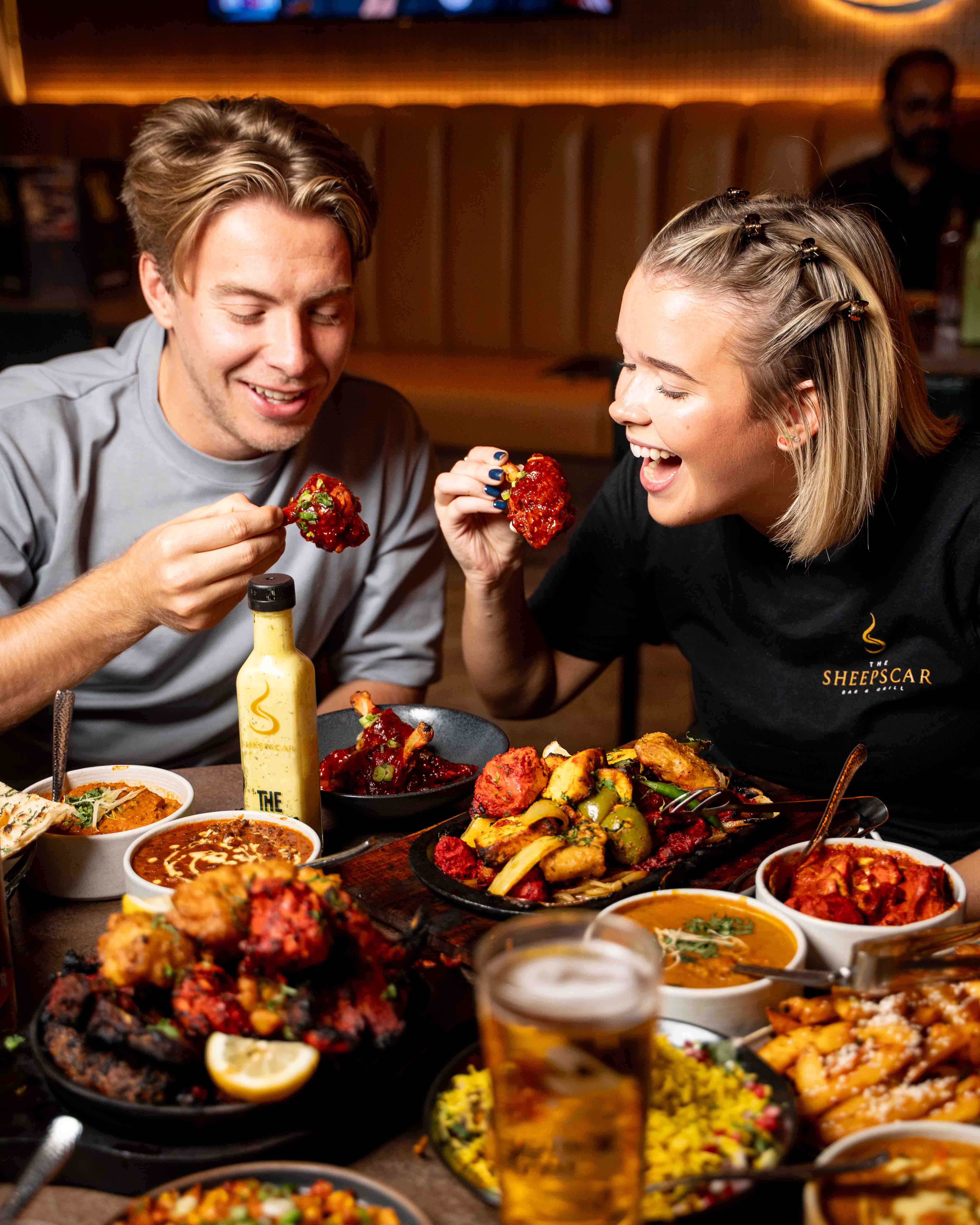 Restaurant menu photography