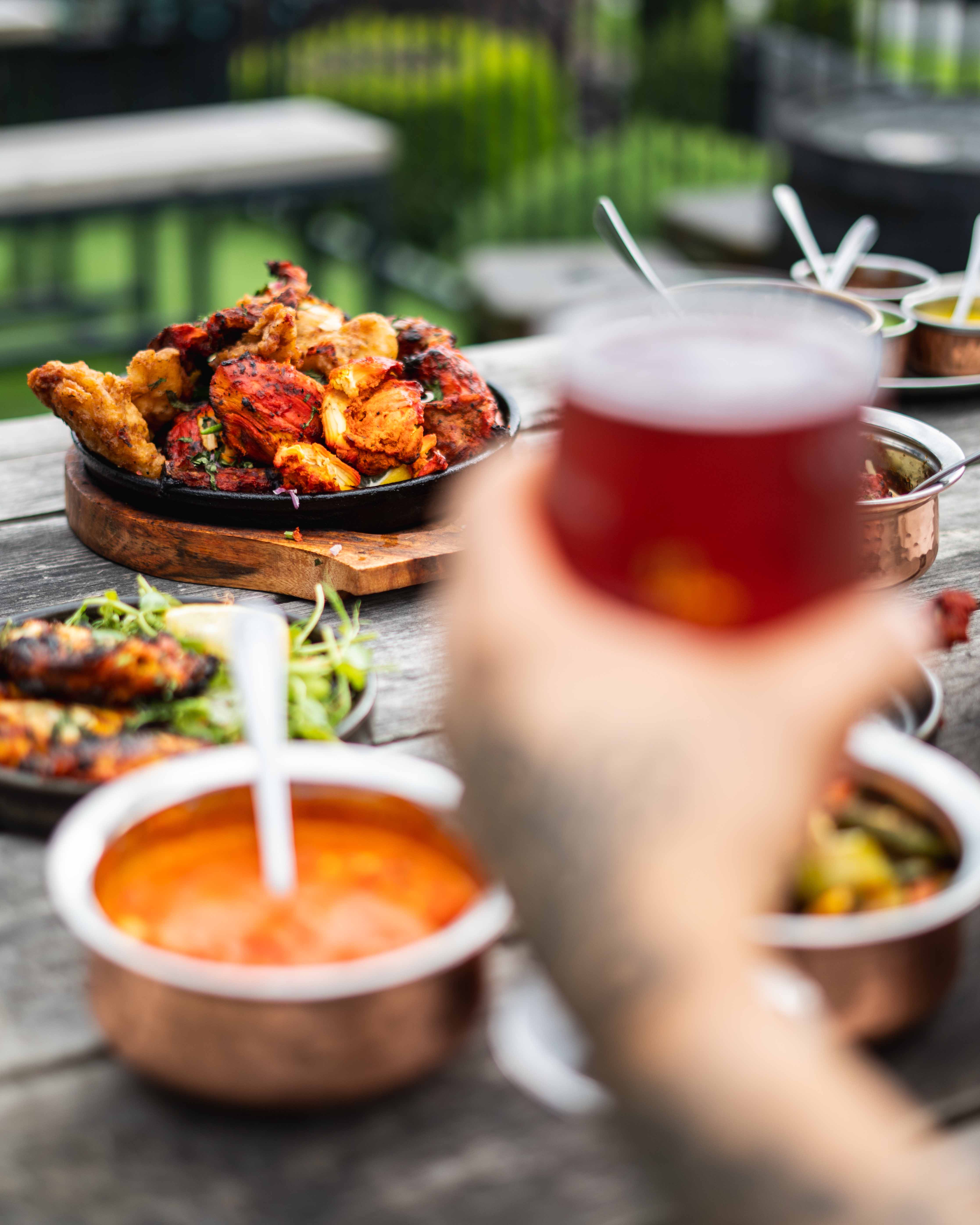 Chef's special plating