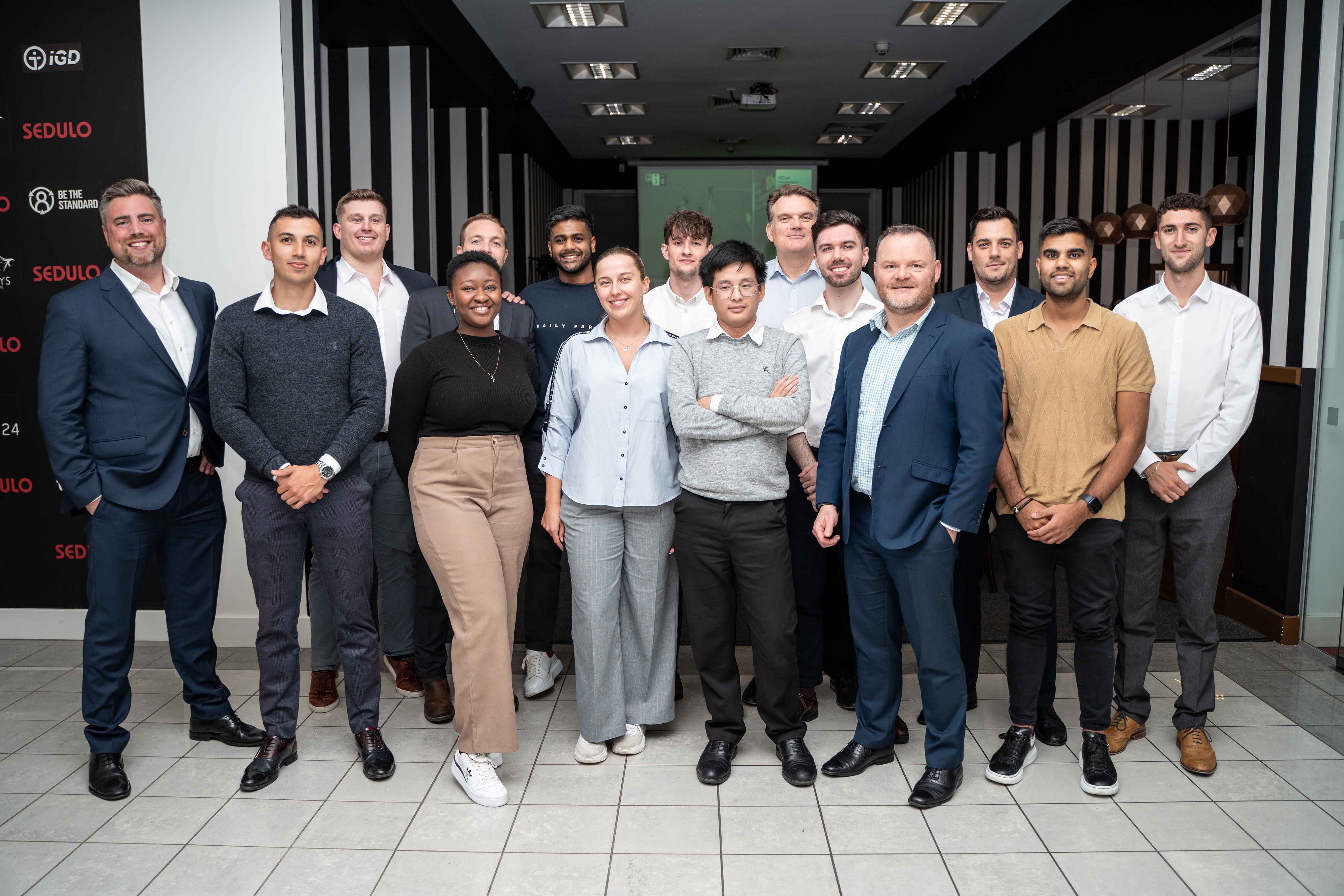 Executive portrait in studio